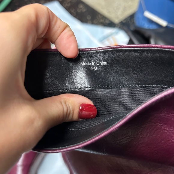 Derek Lam 10 Crosby wine colored square heel knee boots - Picture 6 of 9